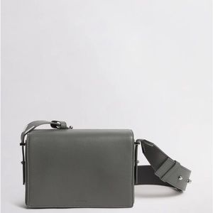 All Saints Versailles Leather Crossbody Bag